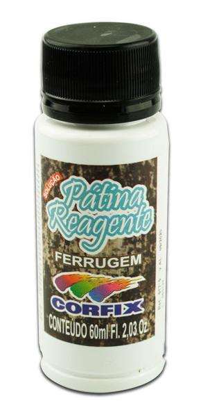 Imagem de Solucao Patina Reagente 60ml Ferrugem Corfix