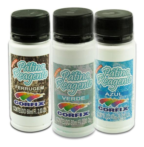 Imagem de Solução Patina Reagente 60ml Verde Corfix