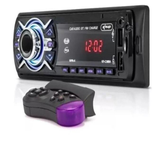 Imagem de Som automotivo bluetooth auto radio som carro kp-c30bh