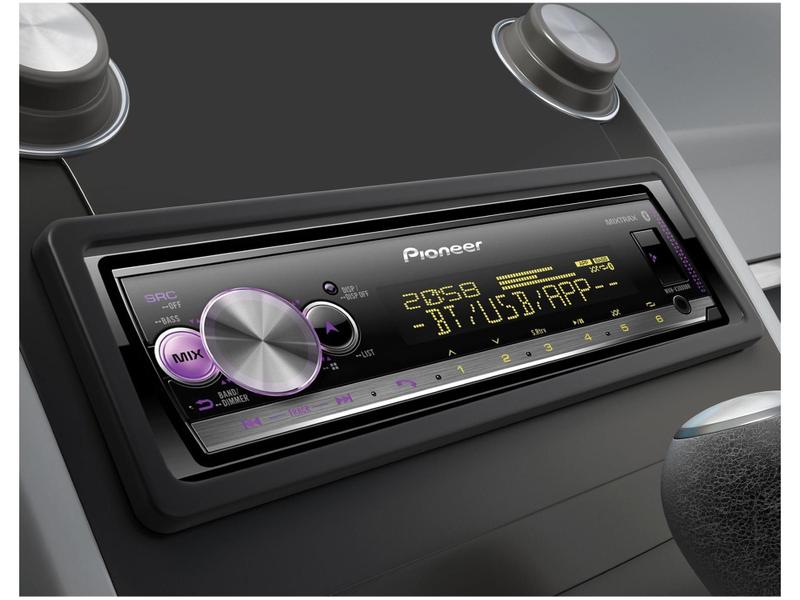 Imagem de Som Automotivo Pioneer Media Receiver Bluetooth - USB Auxiliar MVH-X3000BR