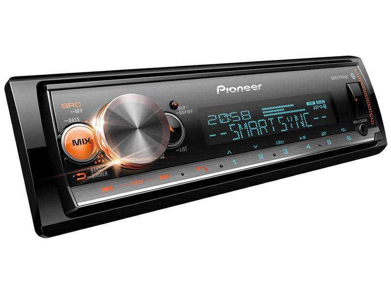 Imagem de Som Automotivo Pioneer Media Receiver Bluetooth - USB Auxiliar MVH-X3000BR