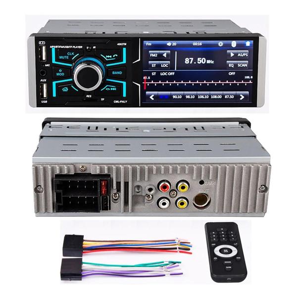 Imagem de Som Rádio Automotivo Reproduz Mp5/Bt/Fm/Usb/Tf Player Car