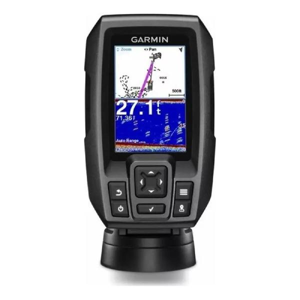 Imagem de Sonar Gps Para Pesca Garmin Striker Transducer Display 4.3