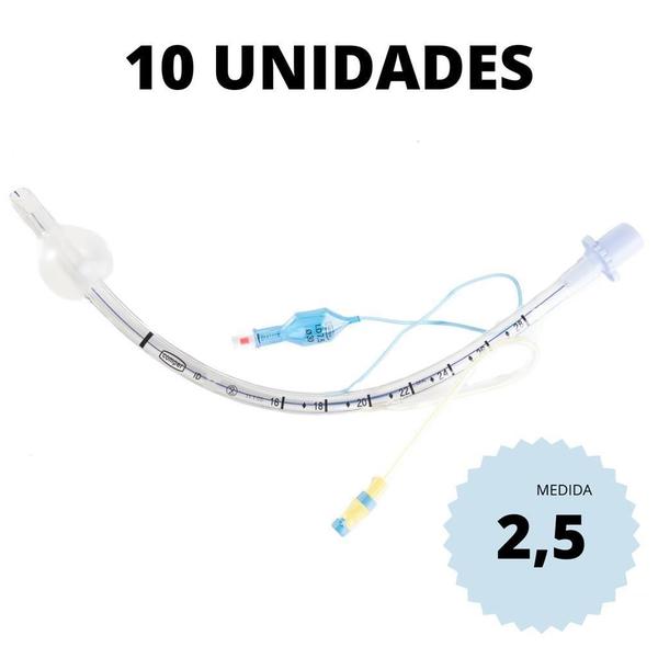 Imagem de Sonda Endotraqueal Com Balão 2,5 10 Unidades Comper