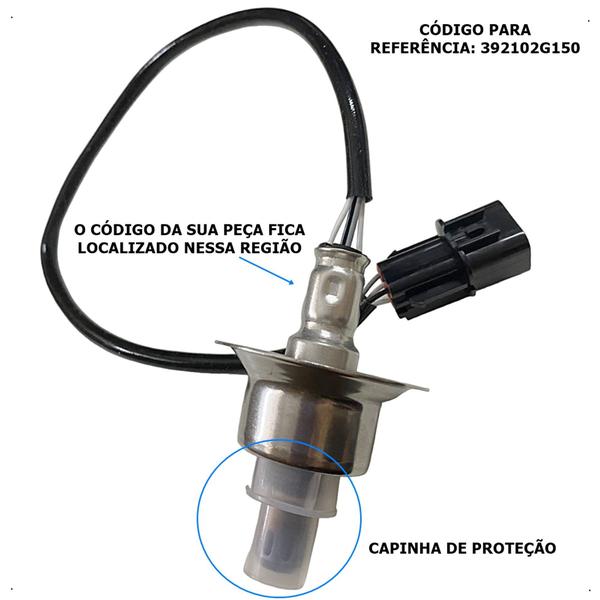 Imagem de Sonda Lambda 392102g150 Hyundai Santa Fé Kia Sorento 2.4 pré catalisador