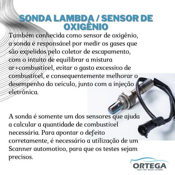 Imagem de Sonda Lambda Blazer S10 4.3 Meriva Montana 1.8 8v 25612200