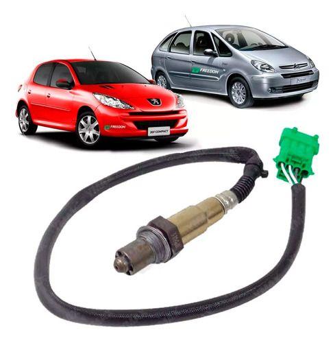 Imagem de Sonda lambda citroen c3 c5 picasso peugeot 206 207 307 407 1997 á 2014 plug verde pré catalisador