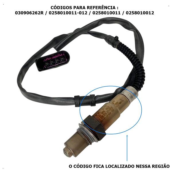 Imagem de Sonda Lambda Gol G5 Fox 1.0 1.6 Flex 030906262r Envio Já