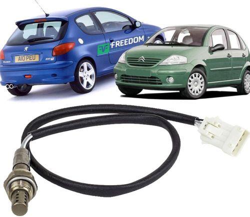 Imagem de Sonda lambda peugeot 206 1.4 306 1.6 1.8 16v citroen c4 1.6 e 2.0 16v - 96229975 pós catalisador