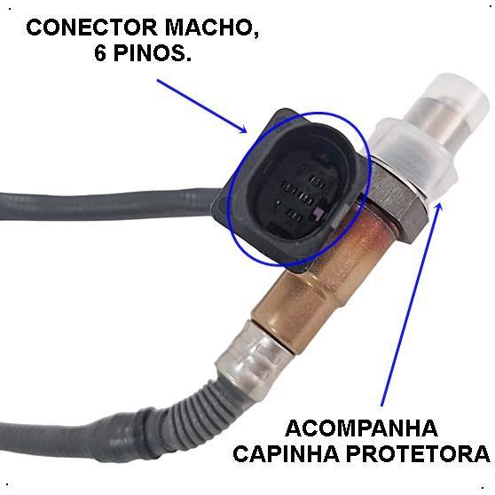 Imagem de Sonda lambda pré 0281004107 audi a3 a4 a5 a6 vw jetta fusca