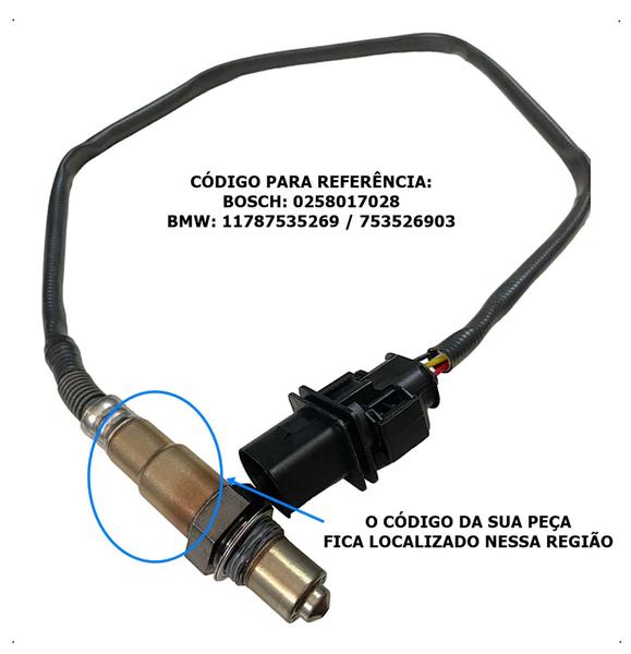 Imagem de Sonda Lambda Pré Bmw 120i X1 Sdrive 18i Gasolina 0258017028