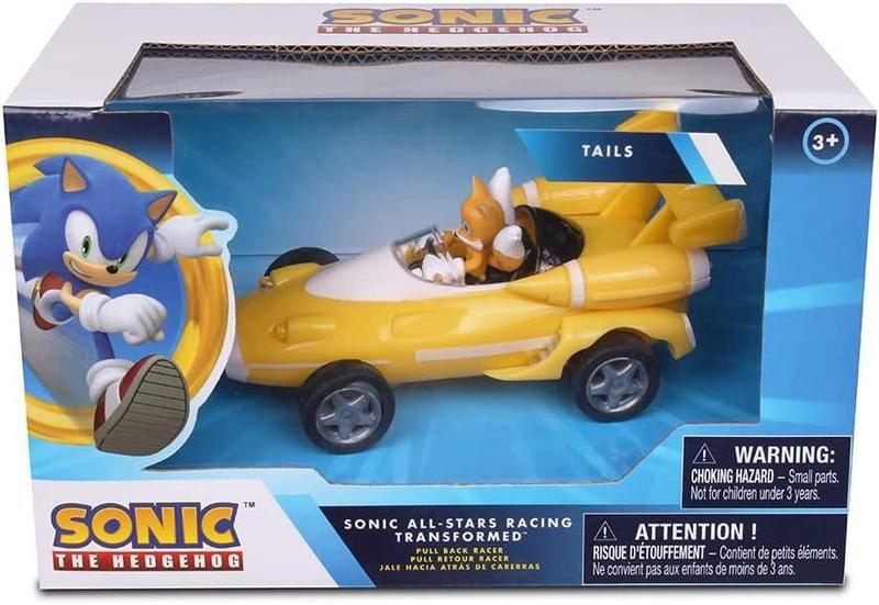 Imagem de Sonic -Carro Sonic Tails Pull Back