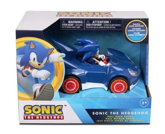 Imagem de Sonic -  Carro Super Fricção Sonic Pull Back MOD1