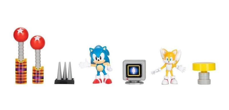 Imagem de Sonic - Diorama Set 2,5 Tails Com Acessórios