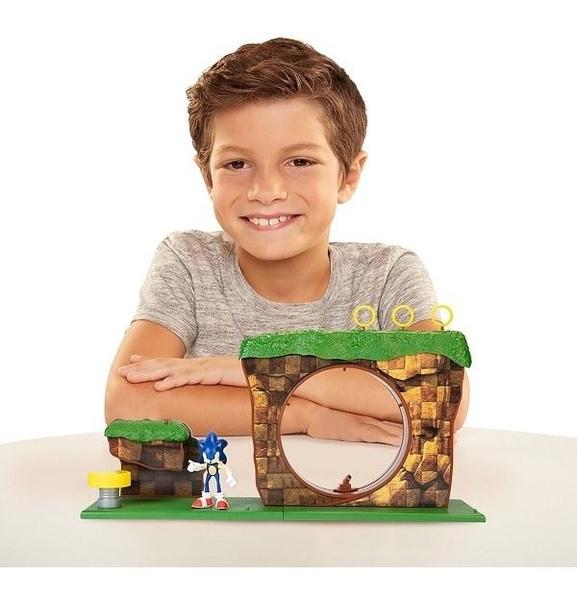 Imagem de Sonic Green Hill Zone Playset Candide 3403