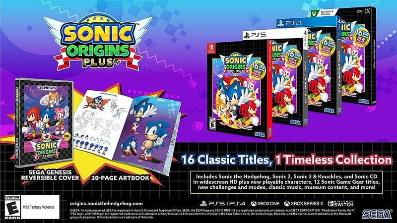 Imagem de Sonic Origins Plus - PS5