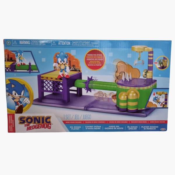 Imagem de Sonic Playset Zona de Petróleo Sonic The Hedgehog