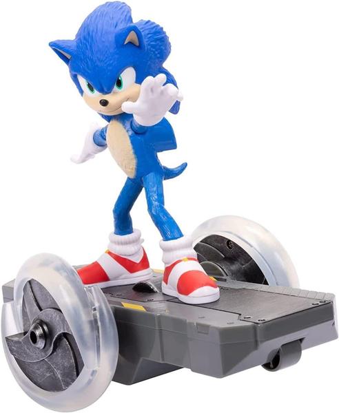 Imagem de Sonic the Hedgehog Sonic 2 Movie - Sonic Speed RC Veículo Oficial - Jakks