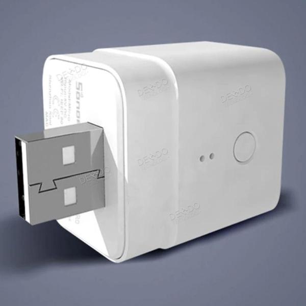 Imagem de Sonoff Micro Usb 5v Wifi Adaptador Inteligente App Ewelink Android Ios Automação