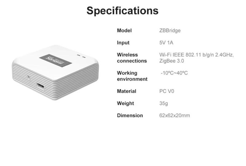 Imagem de Sonoff Zigbee Bridge 3.0 Hub Nova Versão