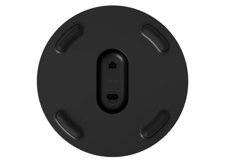 Imagem de Sonos Sub Mini Preto - Som Compacto com Graves Poderosos