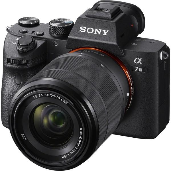 SONY α7 III ILCE-7M2 28-70mm レンズセット Sony a7 iii (ilce-7m3k) kit 28-70mm - 24,2 mp - Câmera Semi e