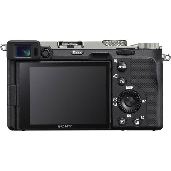 Sony a7c (ilce-7cl) kit 28-60mm - 24,2 mp - prata - Câmera Semi e