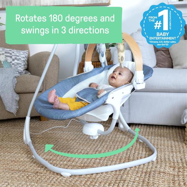 Imagem de Soothing Swing Ingenuity SimpleComfort Compact 0-9m 9kg