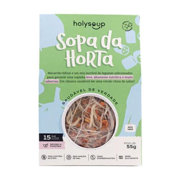 Imagem de Sopa da Horta Sem Glúten e 100% Natural Holy Soup - 55g