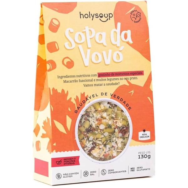 Imagem de Sopa da Vovó HOLYSOUP s/ glúten 130g