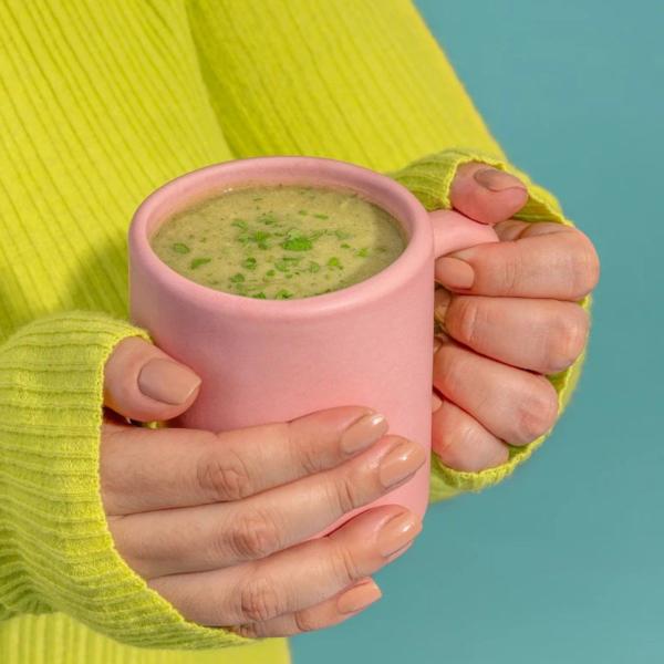 Sopa de Caneca Caldo Proteico Verde Sem Glúten, Vegano Mexidona 30g Imagem de Sopa de Caneca Caldo Proteico Verde Sem Glúten, Vegano Mexidona 30g
