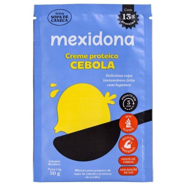 Sopa de Caneca Proteica de Cebola Sem Glúten, Vegana Mexidona 30g Imagem de Sopa de Caneca Proteica de Cebola Sem Glúten, Vegana Mexidona 30g