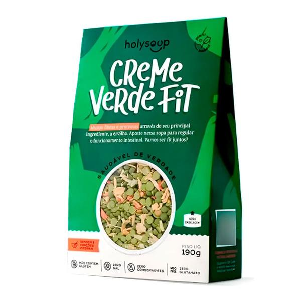 Imagem de Sopa de Creme Verde Fit Sem Glúten Holysoup 190g