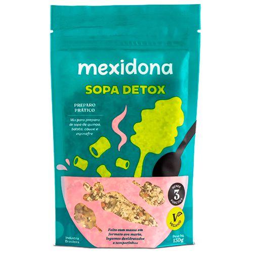 Sopa Detox Mexidona Vegana 130g Imagem de Sopa Detox Mexidona Vegana 130g