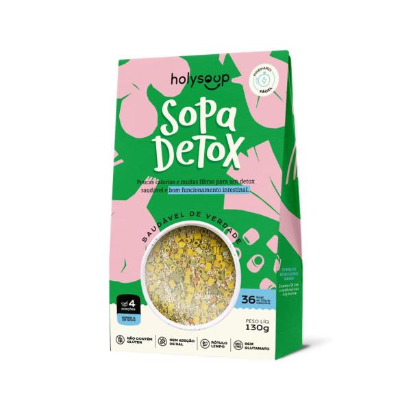 Imagem de Sopa Detox - Sopa Natural Sem Glúten Vegano - Holysoup