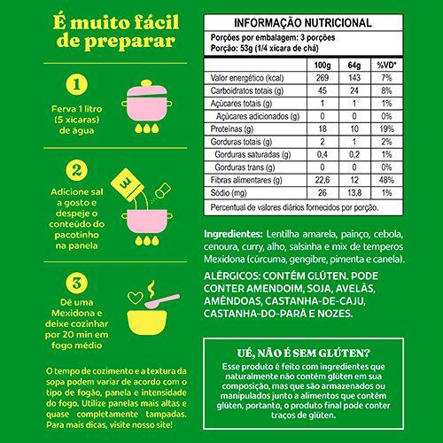 Imagem de Sopa Indiana Mexidona Vegana 160g