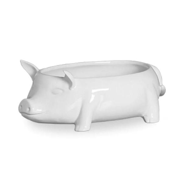 Imagem de Sopeira Pig em Ceramica Branca