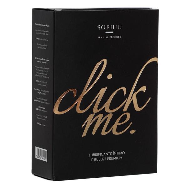 Imagem de Sophie Click Me Kit  Gel Lubrificante Íntimo So Lub + Vibrador Bullet Valen