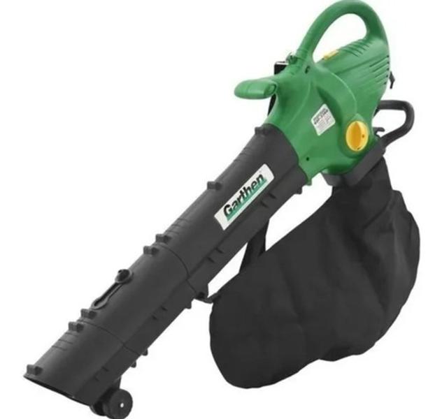 Soprador Aspirador Garthen Elétrico 3000w Grama Folhas 220V Imagem de Soprador Aspirador Garthen Elétrico 3000w Grama Folhas 220V