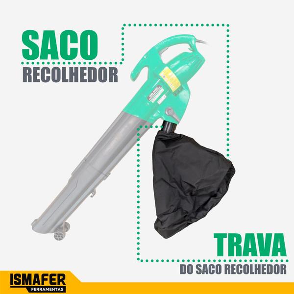 Imagem de Soprador Aspirador Garthen Gss-3000  Elétrico 3000w 127v