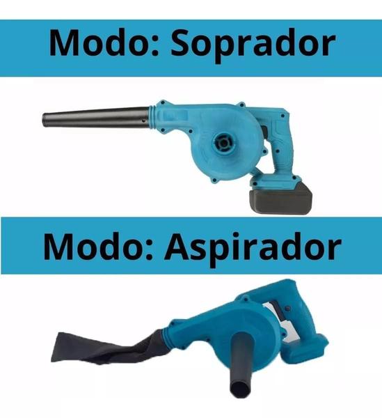 Imagem de Soprador Aspirador Limpeza Computador Notebook Bivolt 600W