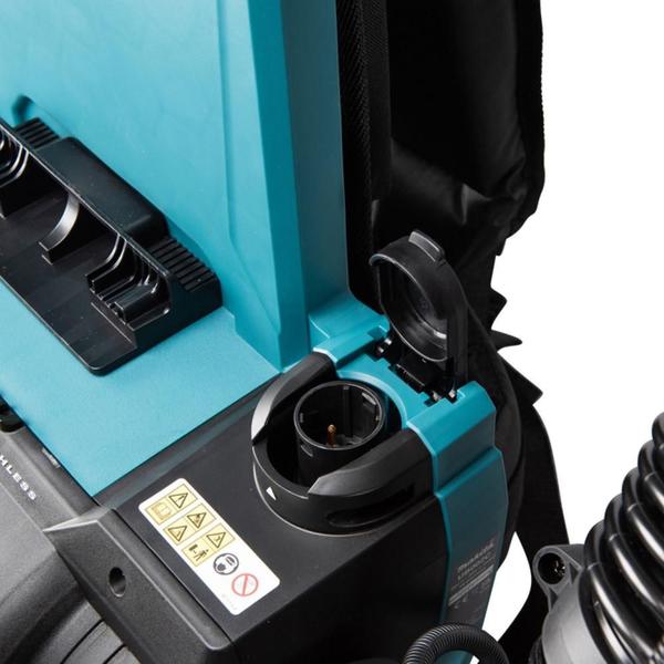 Soprador Costal 18V 22000 RPM Sem Fio Com Tubo Resistência IPX4 Sem Mochila UB002CZ Makita Imagem de Soprador Costal 18V 22000 RPM Sem Fio Com Tubo Resistência IPX4 Sem Mochila UB002CZ Makita