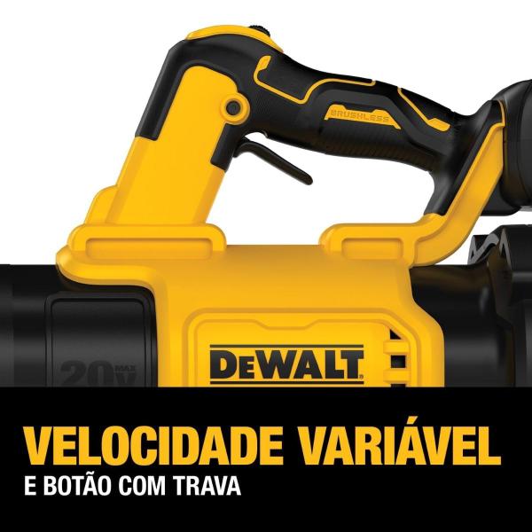 Imagem de Soprador de Folhas Sem Bateria 20V Max Brushless DeWalt