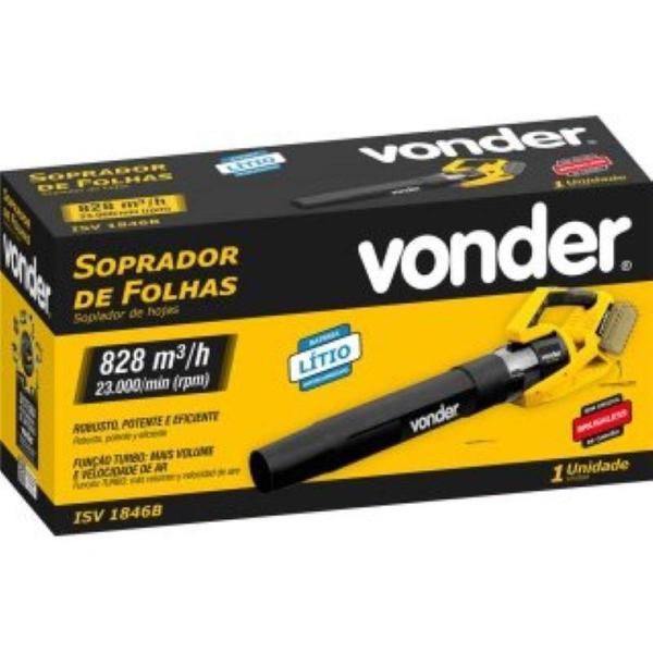 Imagem de Soprador De Folhas Turbo 18V+18V S/Baterias Isv 1846B Vonder