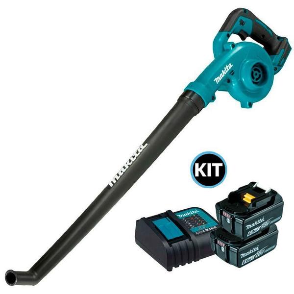 Imagem de Soprador Folhas A Bateria 18V Makita Dub186Z 2 Bateria 18V