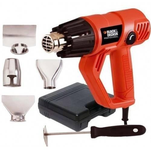 Imagem de Soprador Térmico Black & Decker Profissional Hg2000K + Kit