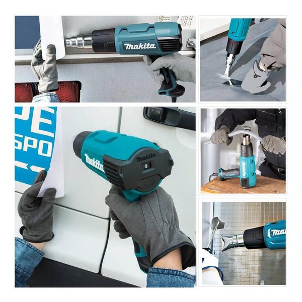 Imagem de Soprador Térmico Industrial 1600W (127V) 1800W (220V) HG6031VK - Makita