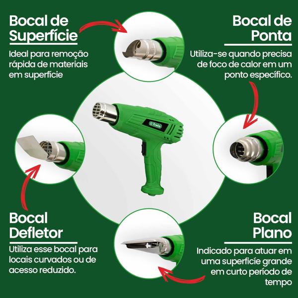 Imagem de Soprador Térmico Trato - Tsop2000-127V