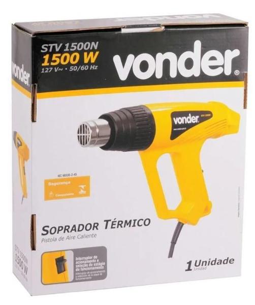 Imagem de Soprador Térmico Vonder Stv1500N 500 220V Com 04 Bicos