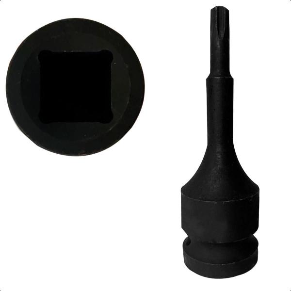 Imagem de Soquete Cachimbo Tucho Torx Impacto Longo T30 1/2 Polegada